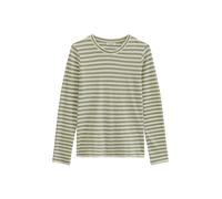 Marc OPolo Casual - Gestreiftes T-Shirt regular Bright Green - Gr. - L