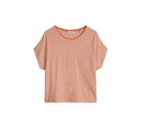Marc OPolo Casual - Gestreiftes T-Shirt regular Medium Orange - Gr. - M