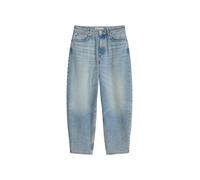 Relax-fit-Jeans MARC O'POLO "mit CIRCULOSE", Damen, Gr. 26, Länge 32, blau (light blau), Obermaterial: 79% Baumwolle, 20% Viskose, 1% Elasthan, unifarben, loose fit knöchellang, Jeans (88274112-26) li