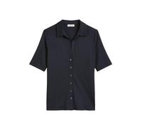 Marc OPolo Casual - Kurzarm-Jerseybluse blau - Gr. - L