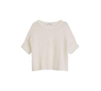 Marc OPolo Casual - Kurzarm Strickpullover beige - Gr. - M