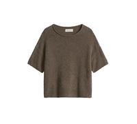 Marc OPolo Casual - Kurzarmpullover im Boxy-Schnitt grün - Gr. - L