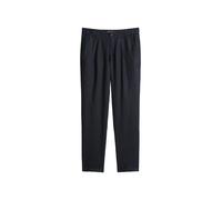 Marc OPolo Casual - Leinenhose Model Osby Jogger pleats Dark Navy - Gr. - 32
