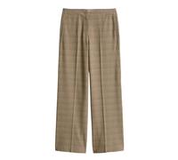 Marc OPolo Casual - Marlene-Hose mit Karomuster braun - Gr. - 38