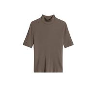 Marc OPolo Casual - Ripp-Jersey-T-Shirt slim Stone Taupe - Gr. - XS