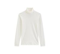 Marc OPolo Casual - Rollkragen-Longsleeve White Cotton - Gr. - S