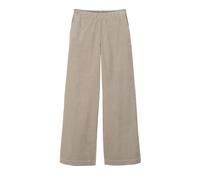 Marc O'Polo Wide Leg Hose aus Baumwoll-Mix in Stein, Größe 36
