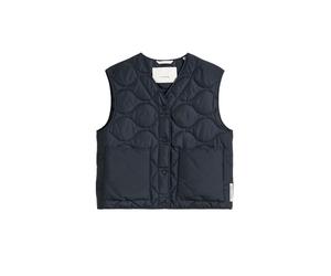 Marc OPolo Casual - Steppweste aus recyceltem Polyester blau - Gr. - 40