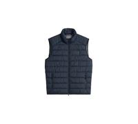 Marc O'Polo Herren Steppweste Übergangsjacke wasserabweisend Blau (Dark Navy) XS