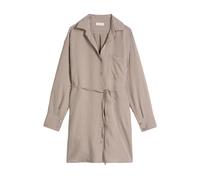 Marc OPolo Casual - Streifenblusenkleid braun - Gr. - 34