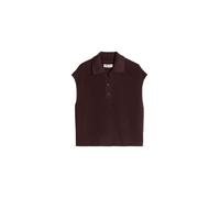 Marc OPolo Casual - Strick-Poloshirt relaxed Black Cherry - Gr. - XL