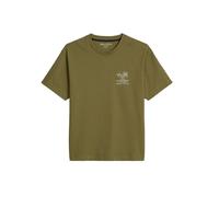 Marc OPolo Casual - T-Shirt mit Frontprint grün - Gr. - M