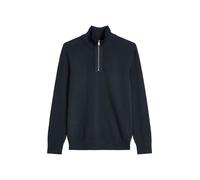 Troyer MARC O'POLO "aus Bio-Baumwoll-Piqué", Herren, Gr. 3XL, blau (peppercorn grau), Obermaterial: 100% Baumwolle, unifarben, Pullover Troyer (56007551-XXXL) peppercorn grau
