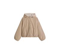Outdoorjacke MARC O'POLO "aus recyceltem Polyester", Damen, Gr. 42, beige (earthy taupe), Obermaterial: 100% Polyester. Futter: 100% Polyester, unifarben, relaxed fit, Bündchen, Jacken Outdoorjacke (9