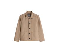 Wolljacke MARC O'POLO, Herren, Gr. XXL, charleston gray, Web, Obermaterial: 50% Wolle, 47% Polyester, 3% sonstige Fasern, regular fit normal, Jacken, regular aus weichem Double Face Wool Blend (120284