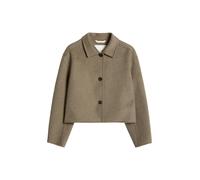 Marc OPolo Casual - Wolljacke regular Stone Taupe Melange - Gr. - 38