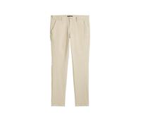 Marc O'Polo Chino Herren Slim Fit Baumwolle beige, 32/32