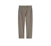 Jerseyhose MARC O'POLO "aus weichem Bio-Baumwoll-Mix", Herren, Gr. L, Normalgrößen, beige (graphite dust), Obermaterial: 68% Baumwolle, 17% Polyester, 15% Elasthan, unifarben, regular fit normal, Hose