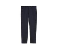 Chinohose MARC O'POLO "aus Bio-Baumwoll-Mix", Herren, Gr. 33/36, Länge 36, schwarz navy, Obermaterial: 97% Baumwolle, 3% Elasthan, unifarben, gerade, unten schmal normal, Hosen Chinohose (11698950-33)