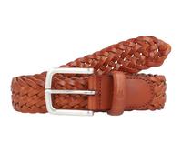 Marc O'Polo Flechtgürtel Clemens – Leder Cognac 110 cm