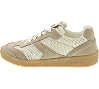 Sneaker MARC O'POLO "aus edlem Rindleder mit Häkeleinsätzen", Damen, Gr. 36, dusty sand, Obermaterial: 80% Leder (Rind), 20% Polyester, unifarben, Schuhe Sneaker (37130109-36) dusty sand