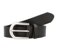 Marc O'Polo Gürtel aus Leder mit Dornschließe Modell 'DAGMAR' in Black, Größe 80