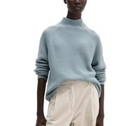 Marc O'Polo Strickpullover Damen aus Organic Cotton 100% Baumwolle Regular Fit Glacial Blau Gr. M