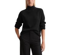 Strickpullover MARC O'POLO "aus Organic Cotton", Damen, Gr. XL, schwarz, Obermaterial: 100% Baumwolle, unifarben, Pullover Strickpullover (40774963-XL) schwarz