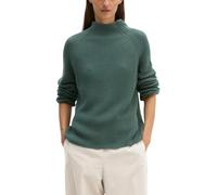 Marc O'Polo Strickpullover aus Organic Cotton Damen 100% Baumwolle Grün (Quiet Pine) Gr. L