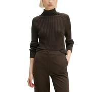 Marc O'Polo Stehkragenpullover "Heavy Weight Cotton" Damen 100% Baumwolle S braun (burnt coffee)