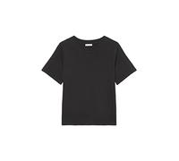 T-Shirt MARC O'POLO DENIM, Damen, Gr. XL, schwarz, Jersey, Obermaterial: 100% Baumwolle, loose fit, Rundhals, Shirts T-Shirt, im cleanen Basic-Look (49558450-XL) schwarz