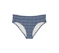 Marc O'Polo Damen Bikini-Hose Shiny navypeonycheck - Größe L