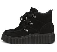 Stiefelette MARC O'POLO "mit markanter Rillen-Plateausohle", Damen, Gr. 36, schwarz, Obermaterial: 100% Leder (Rind), unifarben, Schuhe (11733100-36) schwarz