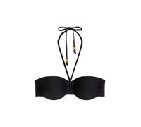Marc O'Polo Damen Bügel-Bikini-Top Abstract Floral Black - Größe 85D