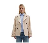 Marc O'Polo Damen Cabanjacke aus Bio-Baumwolle, beige, Gr. 38