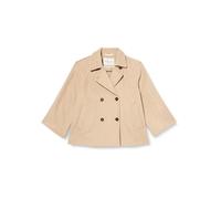Marc O'Polo Damen Cabanjacke mit Reverskragen elegant, Beige (Blushed Camel), 42