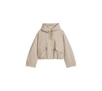 Outdoorjacke MARC O'POLO "aus Cotton-Nylon-Mix", Damen, Gr. 44, linen beige, Obermaterial: 75% Baumwolle, 25% Polyamid; Futter: 100% Polyester, unifarben, relaxed fit, Jacken Outdoorjacke (58170260-44