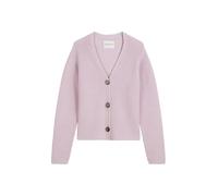 Marc O'Polo Damen Cardigan aus Bio-Baumwolle mit V-Ausschnitt, Rosa (Pale Lilac), S