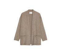 Marc O'Polo Damen Cardigan mit Wolle, braun, Gr. S