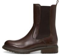 Marc OߴPolo Damen Chelsea Boots aus Leder mit höherem Schaft, Braun (Dark Brown), 36