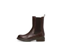 Marc OߴPolo Damen Chelsea Boots aus Leder mit höherem Schaft, Braun (Dark Brown), 36
