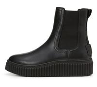 Chelseaboots MARC O'POLO "aus edlem Rindleder", Damen, Gr. 36, schwarz, Obermaterial: 100% Leder (Rind), unifarben, Schuhe (10793815-36) schwarz