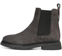 Chelseaboots MARC O'POLO "aus weichem Veloursleder", Damen, Gr. 36, schwarz (schwarz graphite), Obermaterial: 100% Leder (Rind), unifarben, Schuhe (37669647-36) schwarz graphite