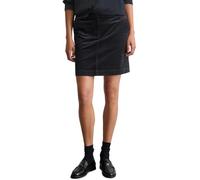 Webrock MARC O'POLO "aus Organic-Cotton-Modal-Stretch", Damen, Gr. 36, blau (deep night blau), Obermaterial: 82% Baumwolle, 17% Modal, 1% Elasthan, unifarben, normal kurz, Röcke (15186902-36) deep nig