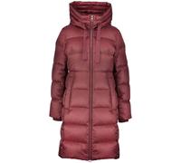 Marc O'Polo Damen Daunenmantel mit Kapuze, aubergine, Gr. 38