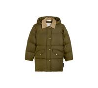 Outdoorjacke MARC O'POLO "aus recyceltem Polyester", Damen, Gr. 38, mossy olive, Obermaterial: 100% Polyester; Füllung: 80% Daune, 20% Feder, unifarben, regular fit, paspeliert, Jacken (26809205-38) m