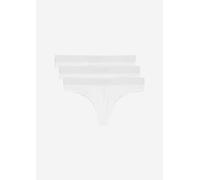 Marc O'Polo Damen Essentials 3-Pack String Thong Panties