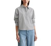 Marc O'Polo Damen Hemdbluse aus Bio-Baumwolle gestreift, Mehrfarbig (Multi), 36