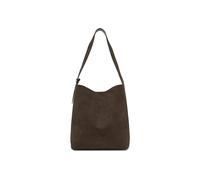Marc O'Polo Anina M Beuteltasche dunkelbraun, Rauleder, Damen