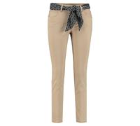 Marc O'Polo Damen Hose LULEA Slim Fit verkürzt, sand, Gr. 31/32